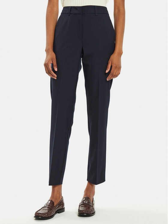 Marella Marella Pantaloni chino Verres 2423136281 Blu scuro Slim Fit