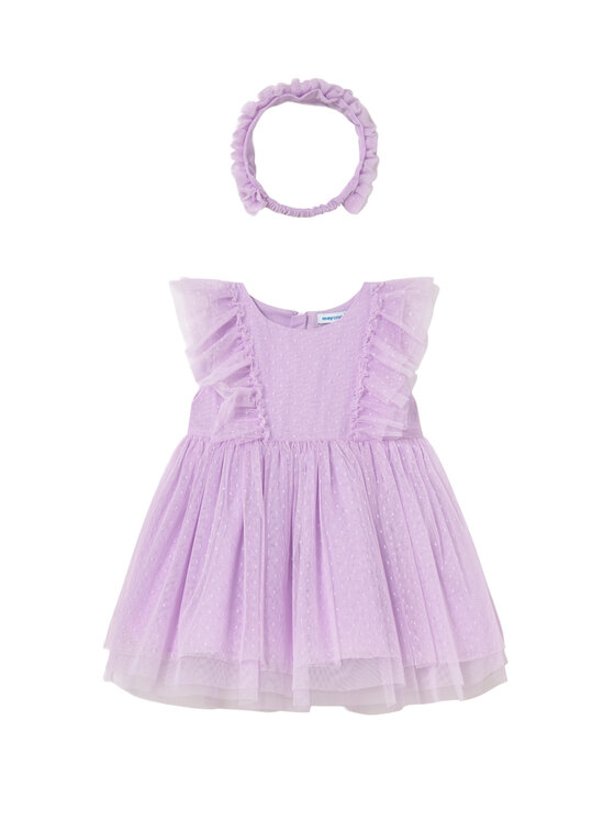 Mayoral Mayoral Elegantiška suknelė 1905 Violetinė Regular Fit