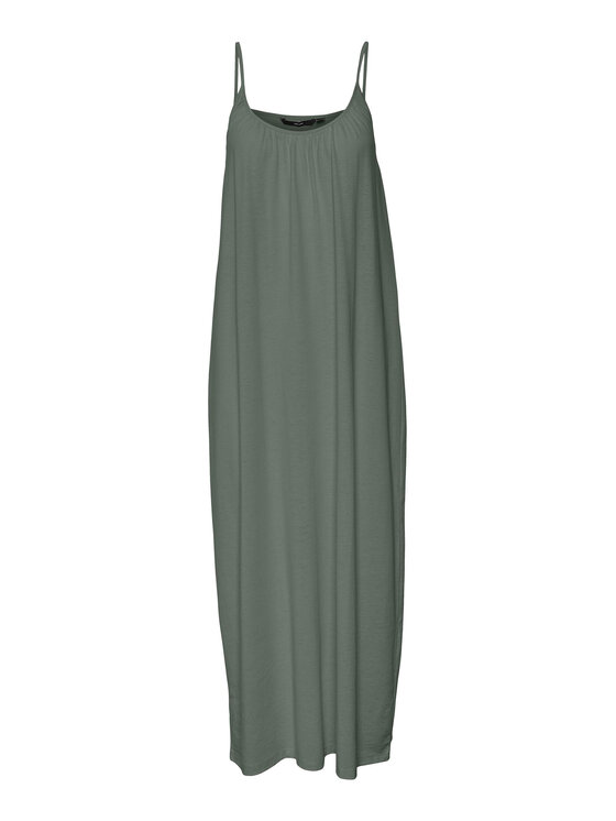 Vero Moda Vero Moda Ljetna haljina Luna 10286077 Zelena Regular Fit