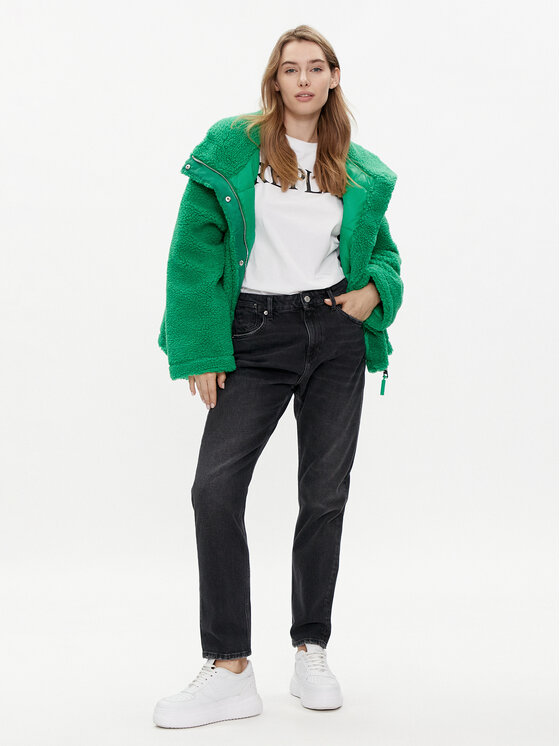 REPLAY Replay Kasukas W7817.000.84790 Roheline Relaxed Fit