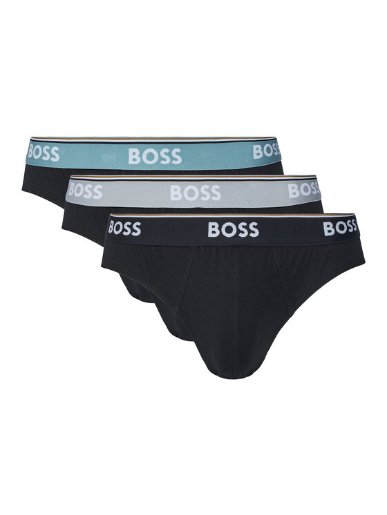 BOSS Komplet 3 par slipów 50531681 Czarny