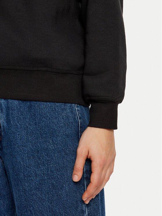 Tommy Hilfiger Tommy Hilfiger Pulóver WW0WW41246 Fekete Relaxed Fit