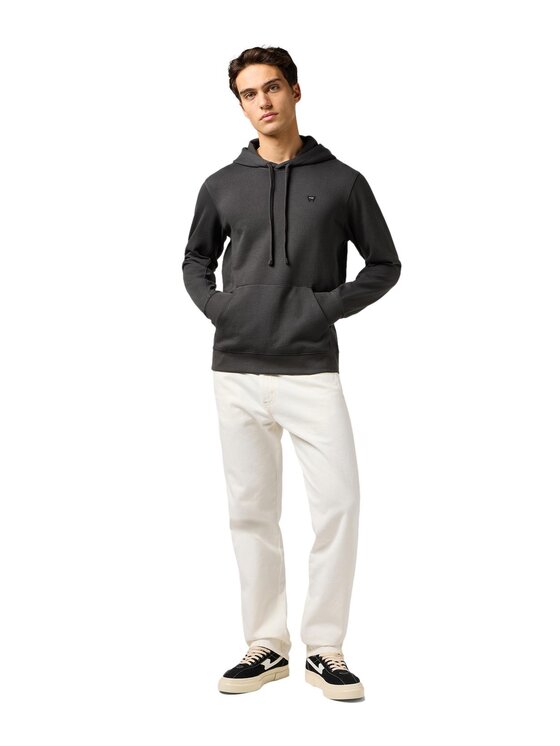 Wrangler Wrangler Bluza 112382182 Czarny Regular Fit