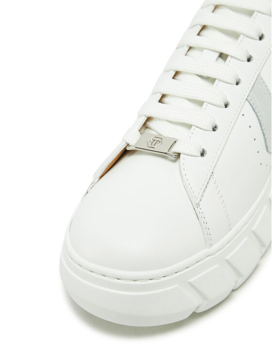 PHILIPP PLEIN PHILIPP PLEIN Sneakersy SAES USC0698 PLE075 Biały