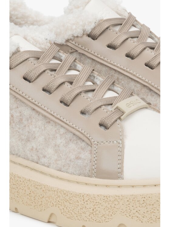Estro Estro Sneakers ER00116046 Μπεζ