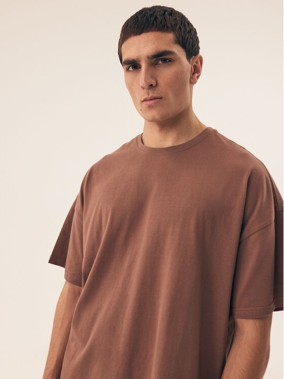 Henderson Henderson Pyžamo 42794 Hnedá Regular Fit
