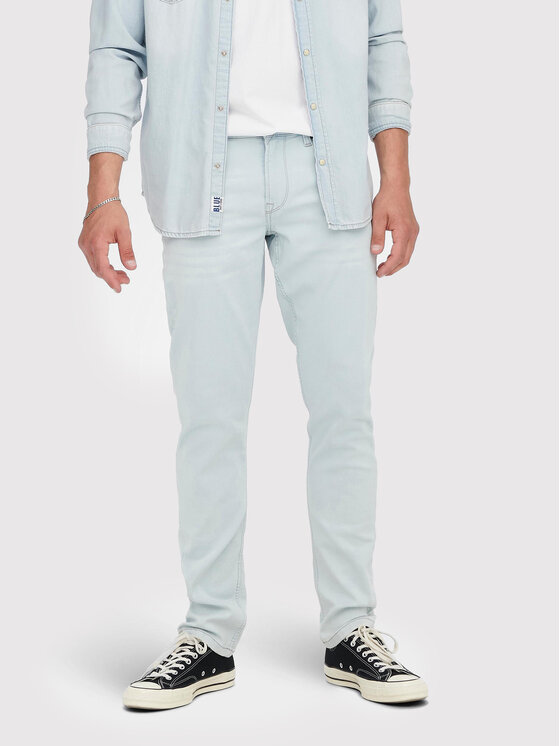 Only & Sons Jeans hlače Loom 22021417 Modra Slim Fit