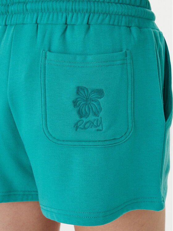 Roxy Roxy Pantaloni scurți sport Surfing By Moonlight ERJFB03498 Verde Regular Fit
