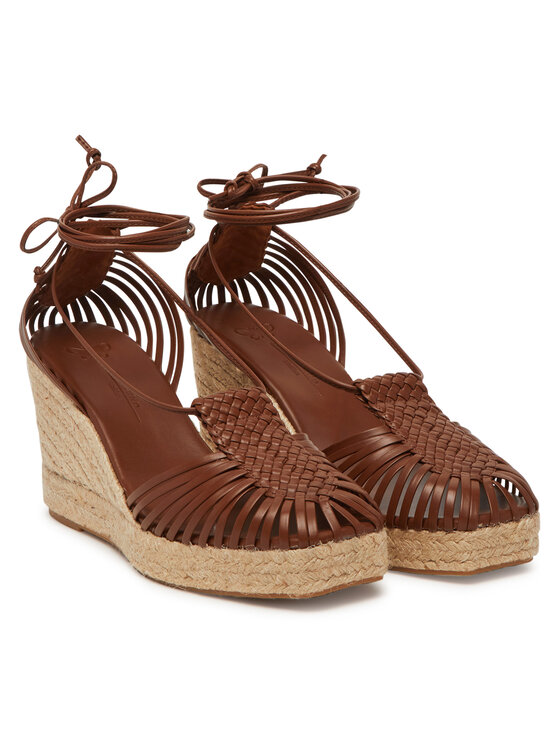 Weekend Max Mara Weekend Max Mara Espadryle Quirino 2515521115670 Brązowy