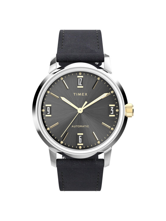 Timex Timex Ρολόι TW2W33900 Μαύρο