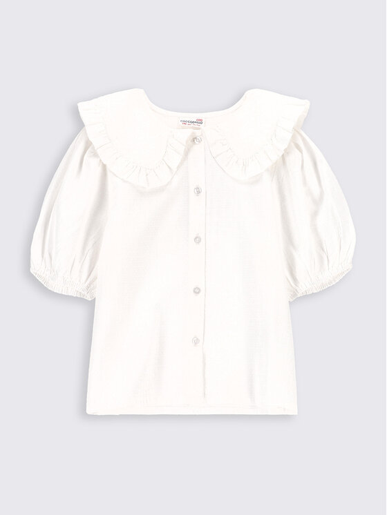 coccodrillo chemise zc2140201bsg blanc regular fit