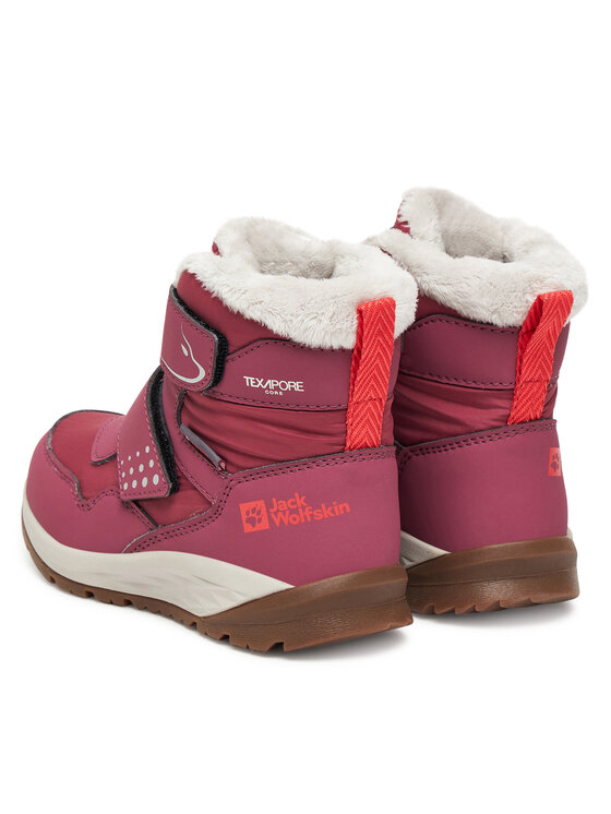 Jack Wolfskin Jack Wolfskin Čizme za snijeg Polar Bear-g Texapore Mid Vc A62146 Ružičasta