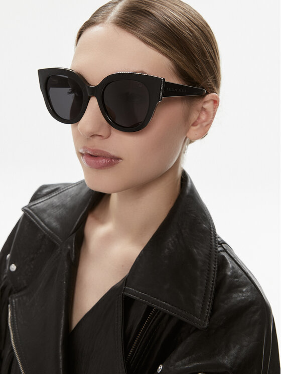 PHILIPP PLEIN PHILIPP PLEIN Сонцезахисні окуляри SPP026S Чорний