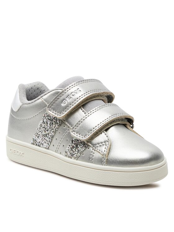 Geox Geox Sneakers J Eclyper Girl J45LRA 000NF C1007 M Argento