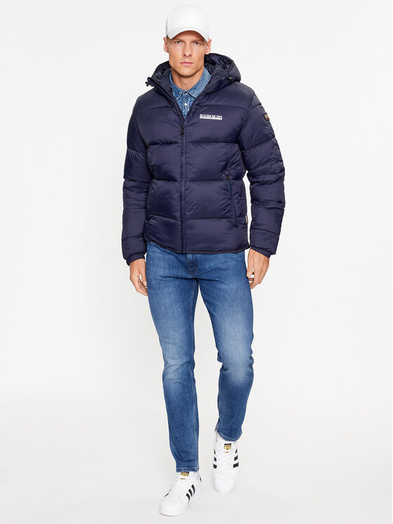 Napapijri Napapijri Зимно яке A-Suomi NP0A4GJE Тъмносин Regular Fit