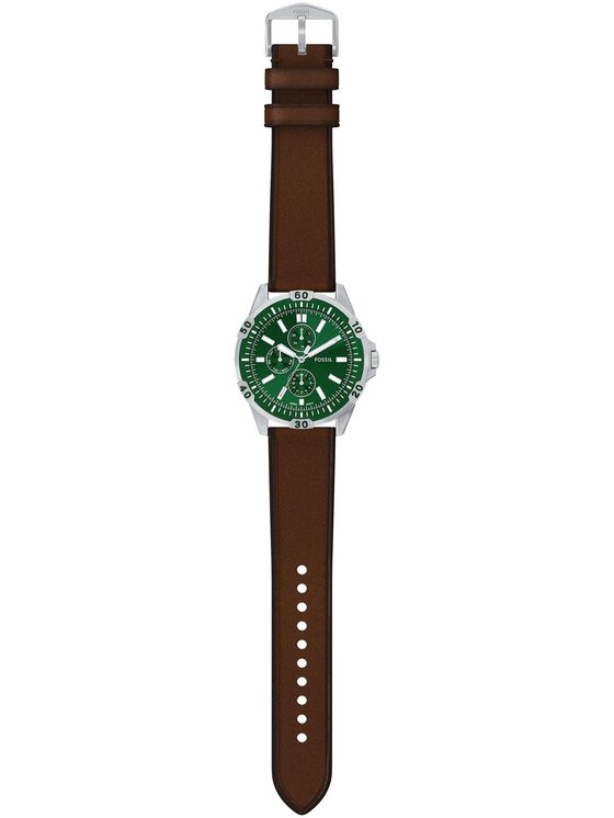 Fossil Fossil Zegarek FS6147 Brązowy