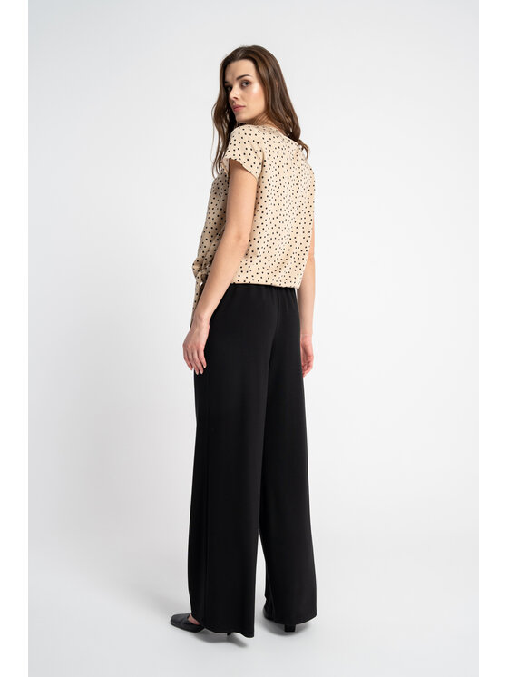 CLICK CLICK Μπλουζάκι 10-6840 Μπεζ Comfortable Fit