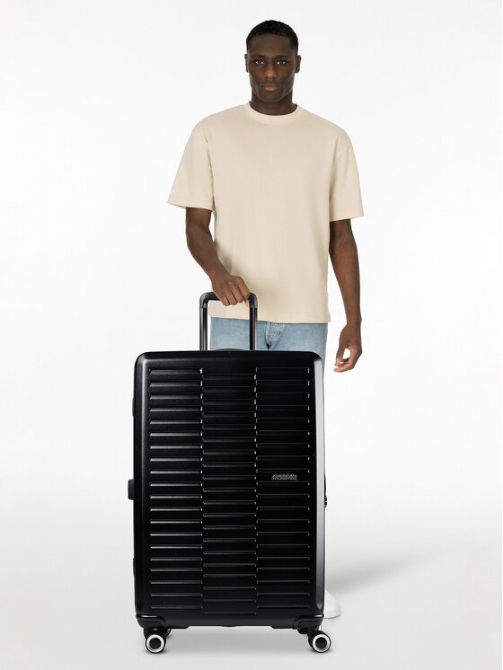 American Tourister American Tourister Walizka średnia 332561 Czarny