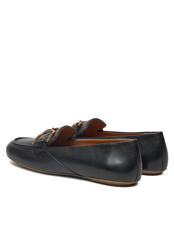 Geox Geox Loafersy D Palmaria D45MUJ 000TU C9997 Czarny