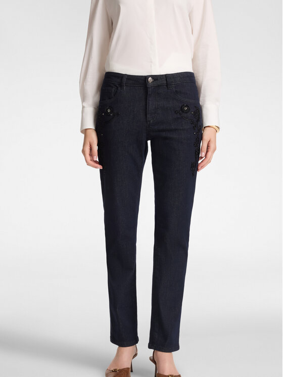 Elena Mirò Elena Mirò Jeans P430G000427N034 Blu Flare Fit