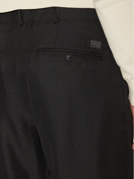 G-Star Raw G-Star Raw Hlače iz tkanine D25236 6484 Črna Loose Fit