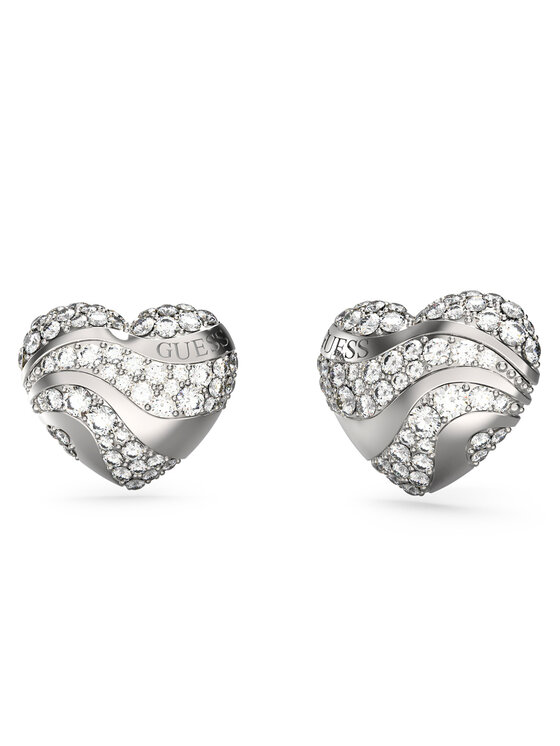 Guess Guess Naušnice JUBE04 504JW Srebrna