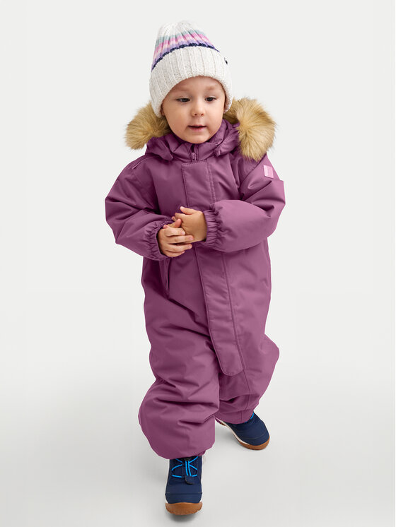 Reima Reima Зимен детски гащеризон Gotland 5100117C Виолетов Regular Fit