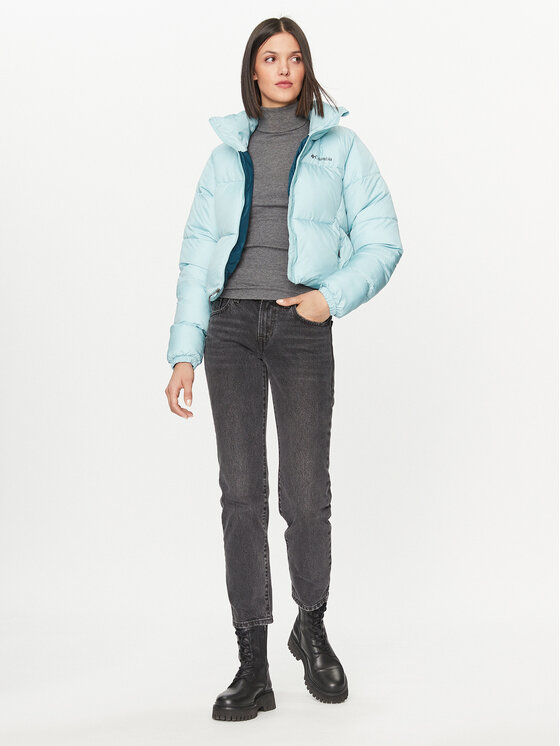 Columbia Columbia Žieminė striukė Puffect™ Cropped Jacket Žalia Regular Fit