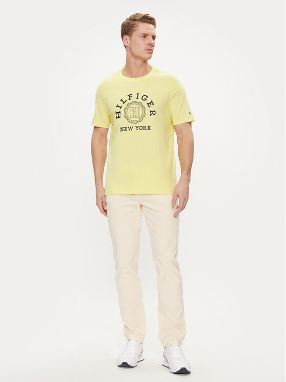 Tommy Hilfiger Tommy Hilfiger Džínsy Denton MW0MW33908 Écru Straight Leg