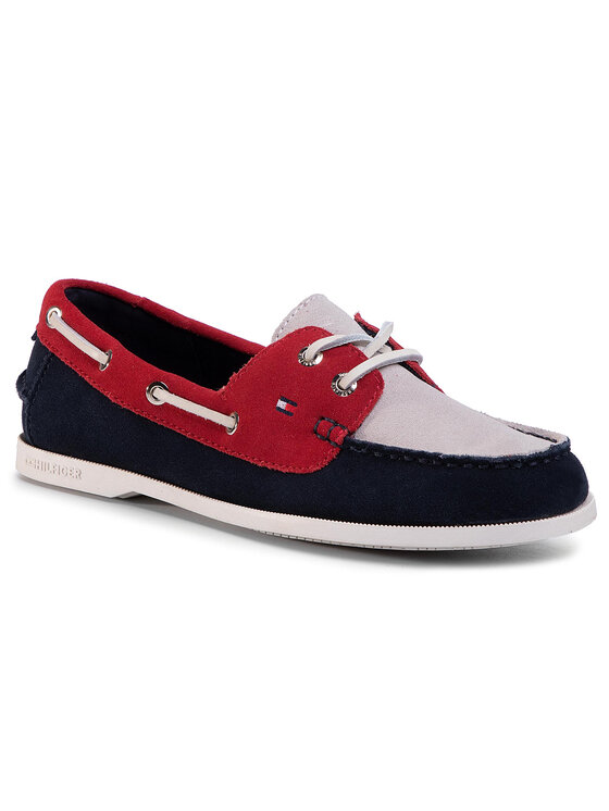 tommy hilfiger classic suede boat shoes