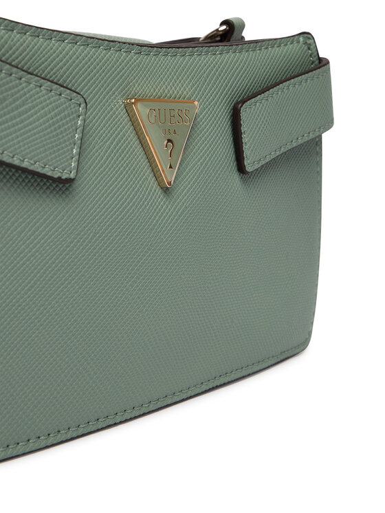 Guess Guess Geantă Serenova Mini HWZG80 91720 Verde