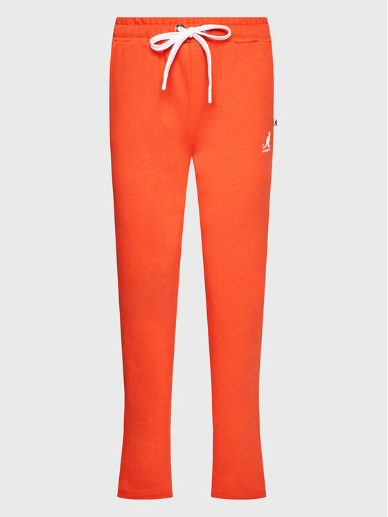 Kangol Spodnji del trenirke Essential KLEW010 Oranžna Regular Fit
