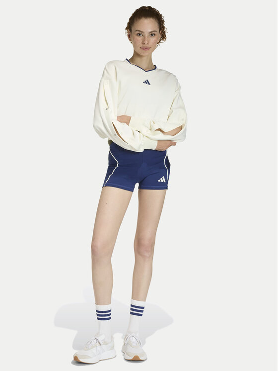 adidas adidas Μπλούζα Stadium JZ1074 Λευκό Loose Fit