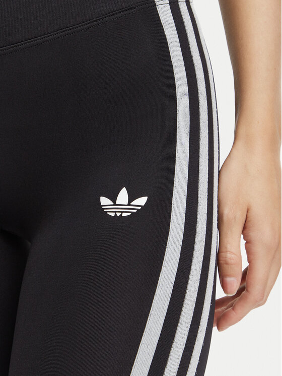 adidas adidas Kolarki Essentials 3 Stripes Seamless Shorts 5 Inch KZ4126 Czarny Slim Fit