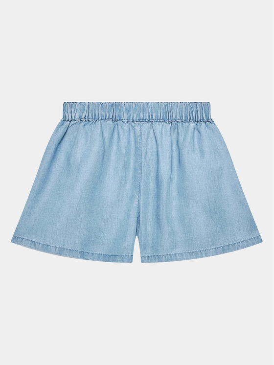 United Colors Of Benetton United Colors Of Benetton Auduma šorti 4DA7C901P Zils Regular Fit