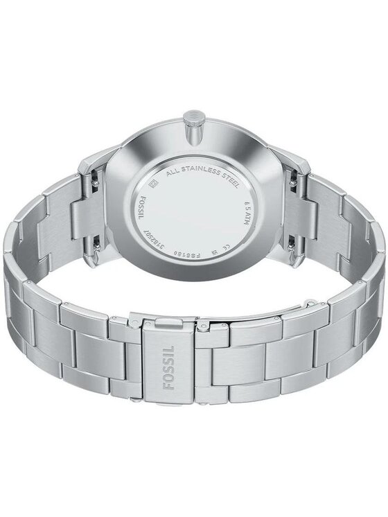 Fossil Fossil Zegarek FS6180 Srebrny