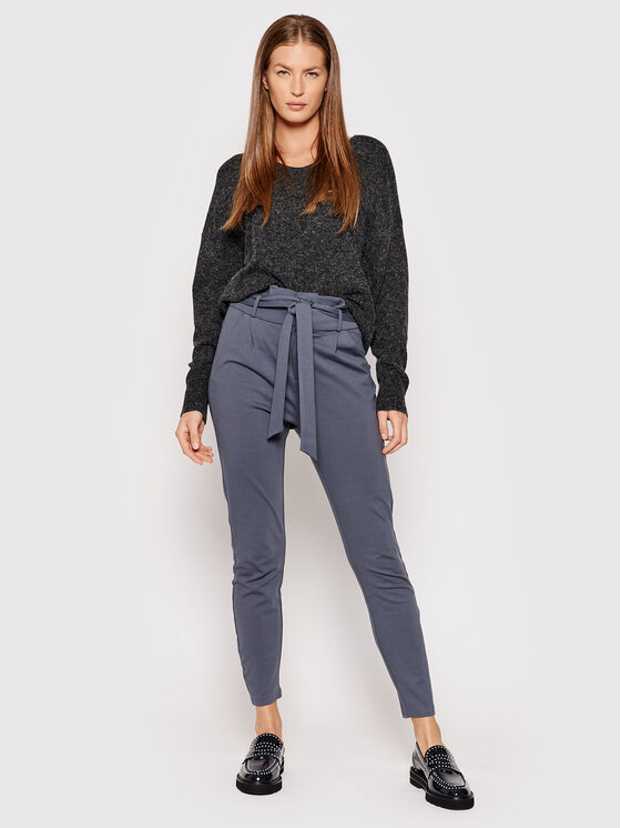 Vero Moda Vero Moda Hlače Eva 10205932 Siva Loose Fit