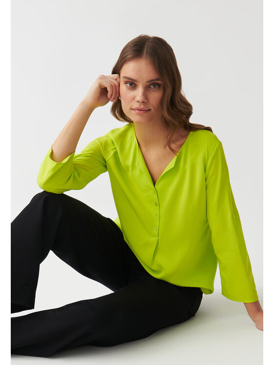 TATUUM TATUUM Halenka ISOLA Zelená Classic Fit