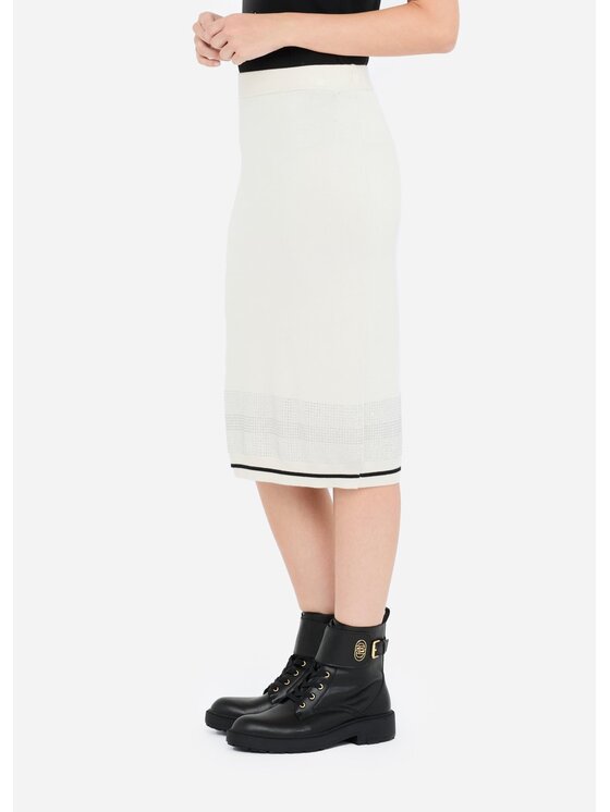 Liu Jo Liu Jo Gonna midi TF5211MS49I03N76 Bianco Regular Fit