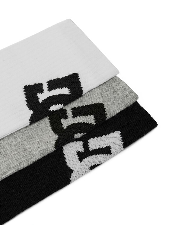 DC DC Calzini AS_DC_02W_SS25 (3-PACK) Bianco