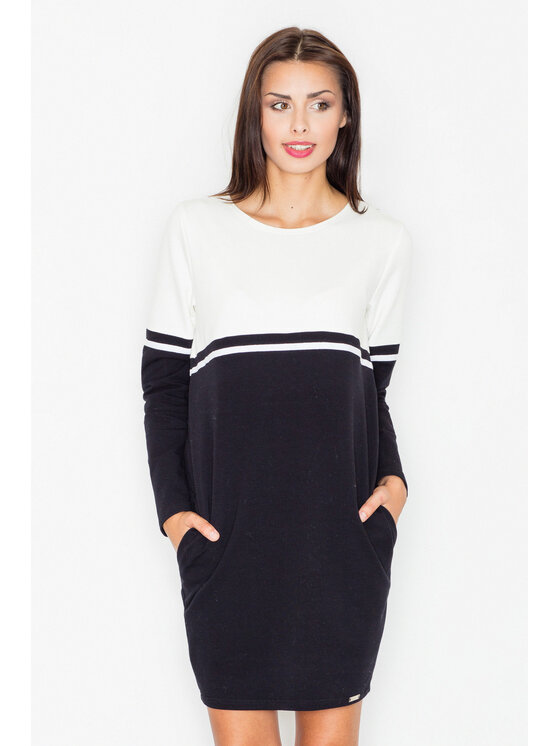 FIGL FIGL Sukienka M510 Kolorowy Regular Fit