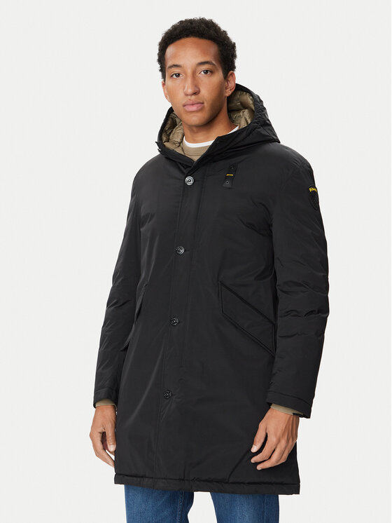 Blauer Blauer Geacă de iarnă Faywood 26WBLUK11310 Negru Regular Fit
