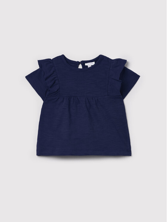 OVS OVS Bluse 1516379 Dunkelblau Regular Fit