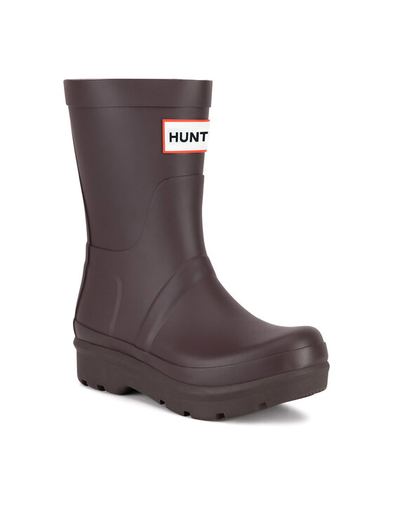 Hunter Hunter Gumijasti škornji HFW-009 Bordo rdeča