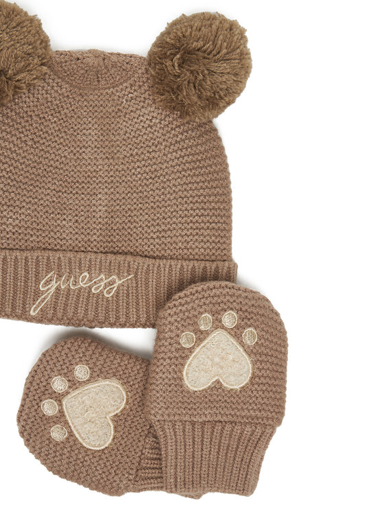 Guess Guess Set Mütze und Handschuhe H5BW13 Z1070 Beige