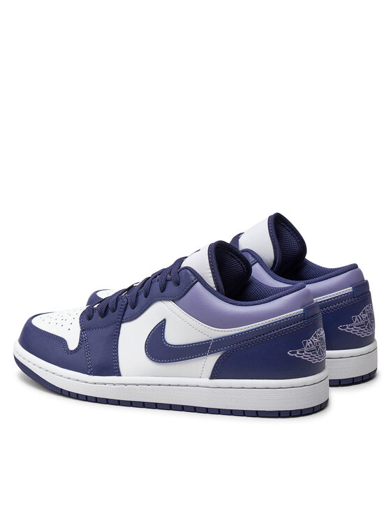 Nike Nike Sneakersy Air Jordan 1 Low 553558 515 Fioletowy