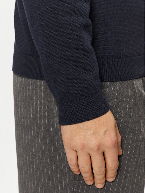 Jack&Jones Jack&Jones Mikina Calvin 12269128 Tmavomodrá Relaxed Fit