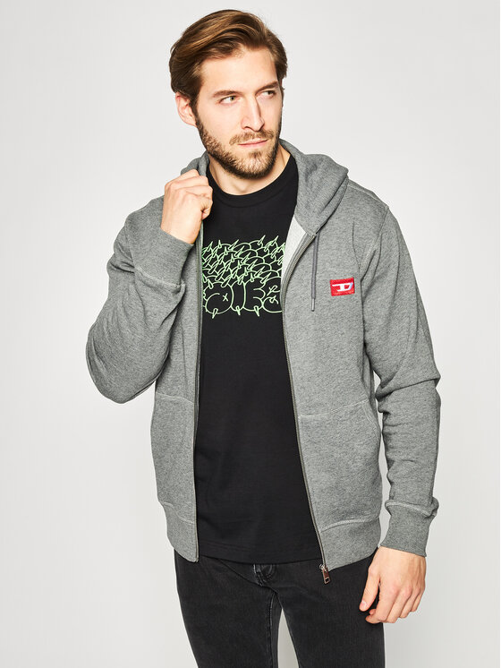 Sudadera Con Ave Fénix Bordada Hombre | Negro | Diel
