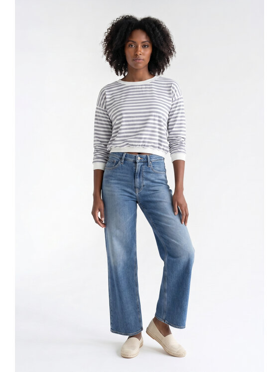 FIGL FIGL Blúzka M1373 Sivá Regular Fit