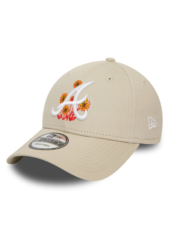 New Era Cepure ar nagu Flower Icon 940 Braves 60435112 Bēšs